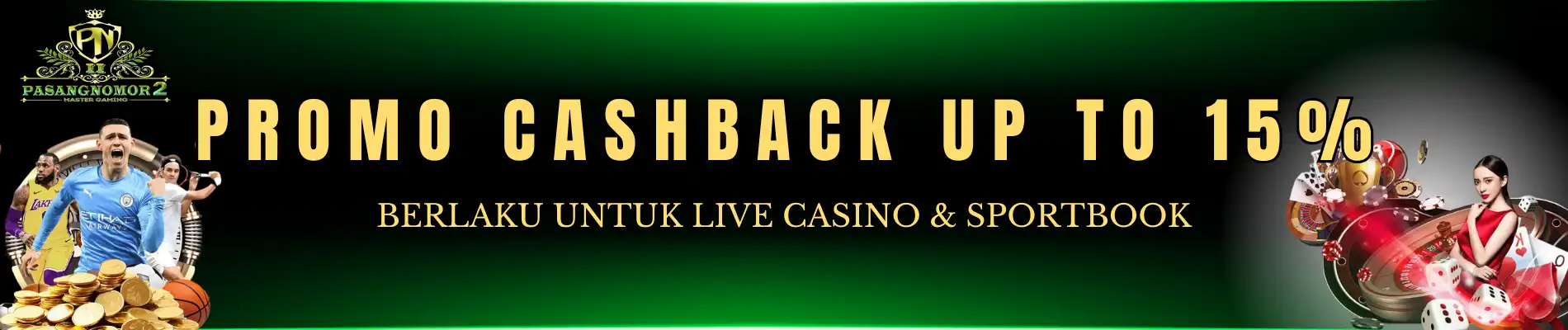 BONUS CASHBACK MINGGUAN